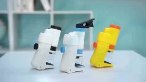 Portable microscope for children , Science experiment kit 7-14 Educational and entertaining toys for all ages , Parent-child outdoor exploration , High-definition viewable on mobile phones , Gifts for boys and girls
