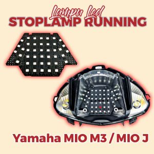 LAMPU REM BELAKANG RUNNING MIO M3 MIO J LAMPU STOPLAMP RUNNING LAMPU REM BELAKANG MOTOR