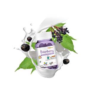 KIDAONE ELDERBERRY + COLOSTRUM 60 TABLETS uncode unbox as pic