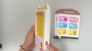 English card early education machine finger reading voice learning machine learning English toys