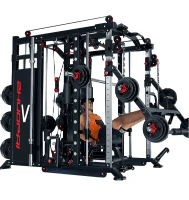 pre order 15-30 days / Commercial Home Gym Squat Rack - Multifuction with Pull up Bar and Bench Press