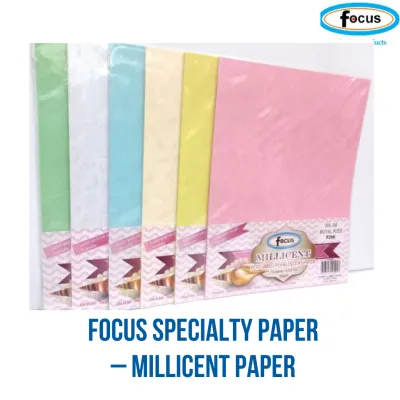 Art Hub - FOCUS Millicent Scented Colored Specialty Paper 10 sheets / 1 pack Short (Board Colors)