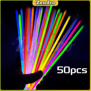 ZEO Glow Sticks 100Pcs/50pcs Ultra Bright Glow Party Supplies with Connectors