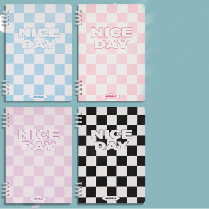 Notebook A5 Notebook Colorful Series Simple Wholesale Coil Notebook Student Stationery Hardcover A5 A4 Planner Agenda Weekly Spiral PaperJournal Notebook for Work Memo Planner Section Exercise Book Student Paper
