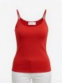 STELLA FASHION U-Back Spaghetti Strape Tank Tops Korea MODAL + Spandex Women Plus size Camisoles M -XL Tanks Tops.
