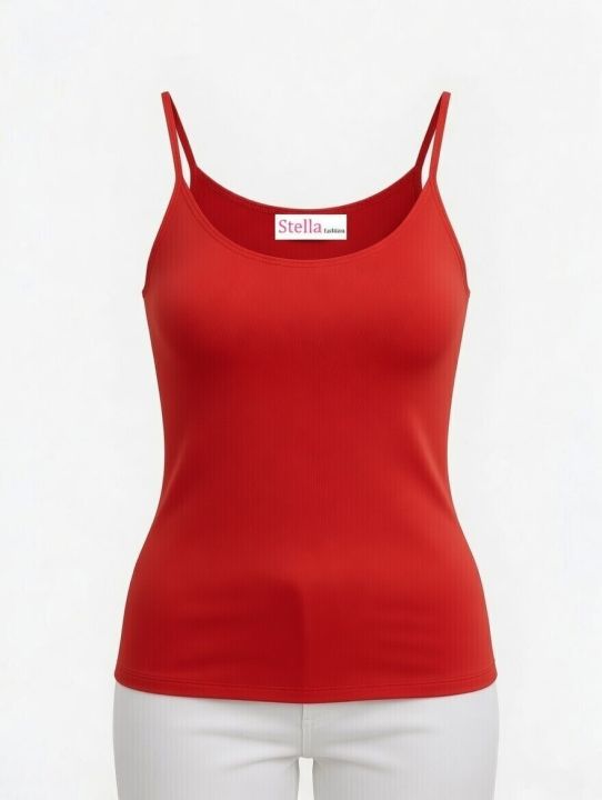 STELLA%20FASHION%20U-Back%20Spaghetti%20Strape%20Tank%20Tops%20%20Korea%20%20MODAL%20+%20Spandex%20%20Women%20Plus%20size%20Camisoles%20%20M%20-XL%20Tanks%20Tops%20-%20Image%208