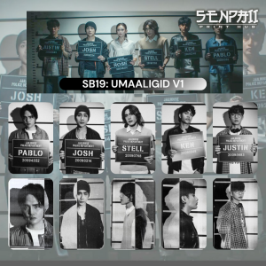 SB19: UMAALIGID PHOTOCARDS with CHIP BAG