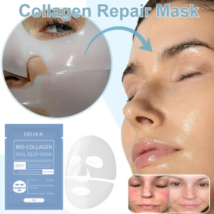 【Developed In Korea】Collagen Repair Mask Anti-Aging Deep Hydro Moisturizing Anti-Wrinkle Remover Fade Fine Lines Lifting