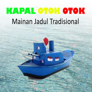 Beauty Mainan Jadul Perahu Uap Kapal Otok Otok Kecil Mainan Anak Tradisional