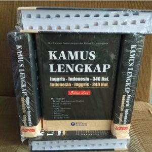 Hitam - Kamus Lengkap Bahasa Inggris Hardcover ( Edisi Lux ) Inggris - Indonesia Indonesia - Inggris 346 hal