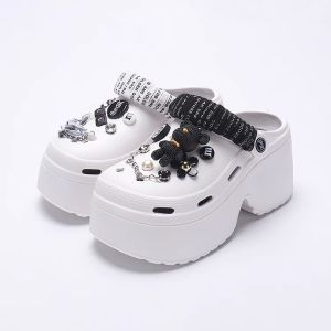 SAROMON(Surabaya) Sandal Kodok Wanita Kekinian Wedges FUJI Sandal Wanita Selop Sendal Baim Jelly Wedgas
