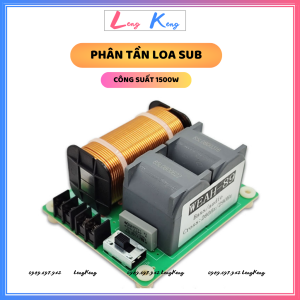 [Giá 1 mạch] Phân tần loa Sub công suất lớn 1500w WEAH-89 | Mạch phân tần loa Sub | Dùng cho các loa Bass 30 40 50