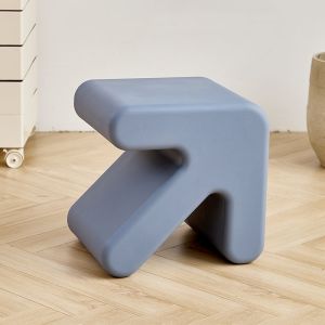 UrbanSpace SG- Creative Sofa Arrow Wearing Shoes Influencer Household Fitting Room Light Luxury Changing Shoes Living Room Stool Low