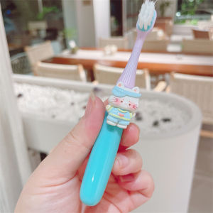 Bàn chải đánh răng trẻ em nhỏ hoạt hình động vật 2-6 tuổi Macaron lông mềm bé bàn chải nhỏ đầu kẹo cao su bảo vệ bàn chải đánh răng