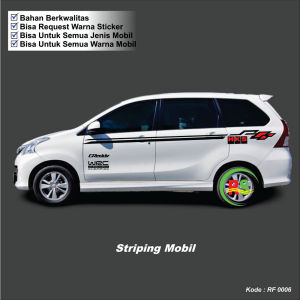Sticker Mobil Stiker Cutting Agya Ayla Datsun March Sirion Jazz Yaris Brio Sedan Picanto