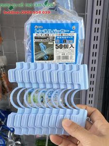 10 Kẹp khung vòm trồng rau ăn lá kẹp nhựa kẹp khung vòm trồng rau