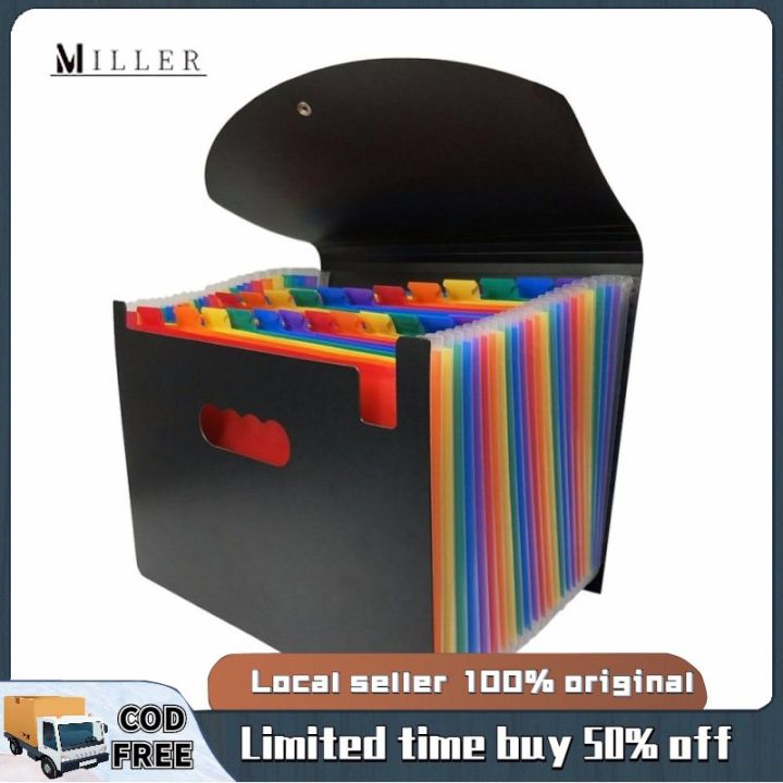 【High Quality】Expanding File Folder A4 and Legal Size Long size 24