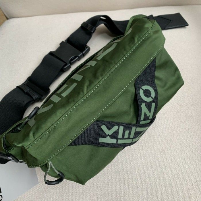 Tas Kenzo Tas Waist Tas Pria Kenzo Waist Bag Logo Cross Belt Bag