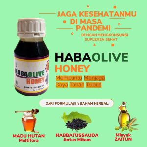BBM-HERBAL HABAOLIVE Bisa untuk Batuk menahun Maag akut Asam lambung