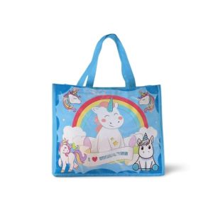 Tas Goodie Bag Ulang Tahun Karakter Anak Unicorn satuan murah bisa untuk snack box MCDY KFC