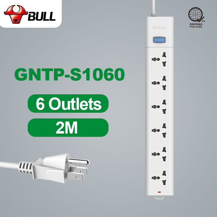 Bull Brand Power Strip and Extension cord 2M extension wire