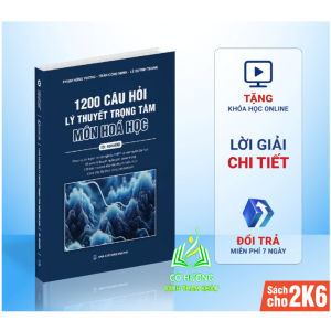 Sách - 1200 câu hỏi lý thuyết Trọng tâm Môn Hóa - ID