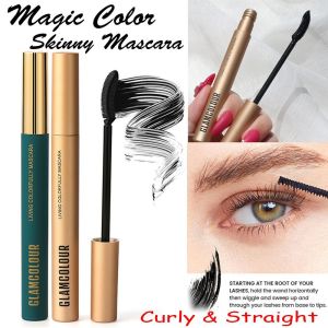 Magic Color Mascara Skinny Curl Eyelash Extension Thick Curling No Blooming Waterproof Lengthening Long Lasting Mascara Fine Brush Eyelash Makeup Tool