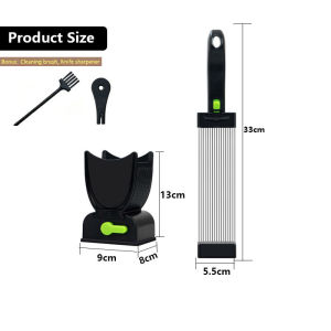 Vegetable Cutter Multi-Functional Vegetable Slicer Wire Scraper Slicer Kitchen Utensil Foldable & Adjustable Food Cutt
