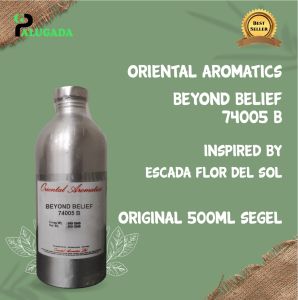 Bibit Parfum Murni BEYOND BELIEF 74005 B | ESC FLOR DEL SOL FOR WOMEN ORIENTAL 500ML SEGEL