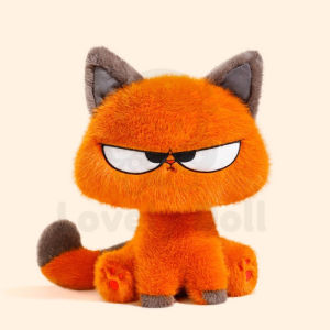 30cm Cat Plush Toy Soft Short Plush PP Cotton Doll Cute Orange Kitten Gift Home Decor Mainan