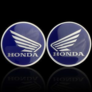 2Pcs Honda Logo Decal Left Right Page Wing Decoration ABS Material Motorcycle PCX160 CLICK125i CLICK150i Decorative Emblem Badge Decal Replacement