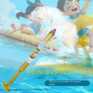 OXTRWZ Splashing Spray Spray Water Toys Handheld Pull Type Outdoor Sprinkler Toy Portable Plastic Water-Sprinkling Festival Sprinkler Songkran