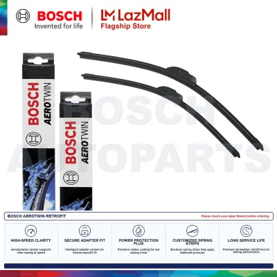 Bosch Wiper Blade Mitsubishi Xpander 2017 - present | Advantage | Clear Advantage | Aerotwin 26/16