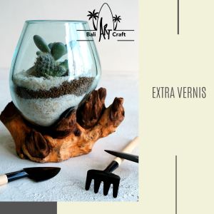 Vas Kaca Mangkuk Unik Ukuran 50cm l Pot Kaca Unik l Kaca Tiup l Hiasan Rumah l Aquarium Hias l Ikan Hias l Promo l Murah l Diskon