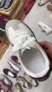 Versatile Dexun Shoes for Women Popular Spring and Summer Thick-Soled White Sneakers Trendy Casual Sports Board Shoes Retro Forrest Gump Shoes