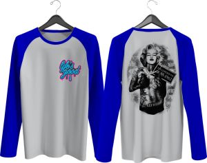 KAOS RAGLAN PRIA Lifes Good DTF\ KAOS RAGLAN PRIA LENGAN PANJANG ATASAN PRIA / KAOS MURAH / KAOS DISTRO / KAOS SIMPLE / T-SHIRT PRIA