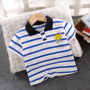 Áo polo bé trai áo cộc tay bé trai chất cotton mềm mịn nhiều màu sắc ATP1