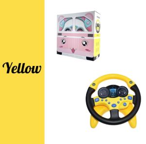 **Malaysia Seller** English Version Music Simulation Steering Wheel Early Educational Intelligent for Kids Child Children Boy car
