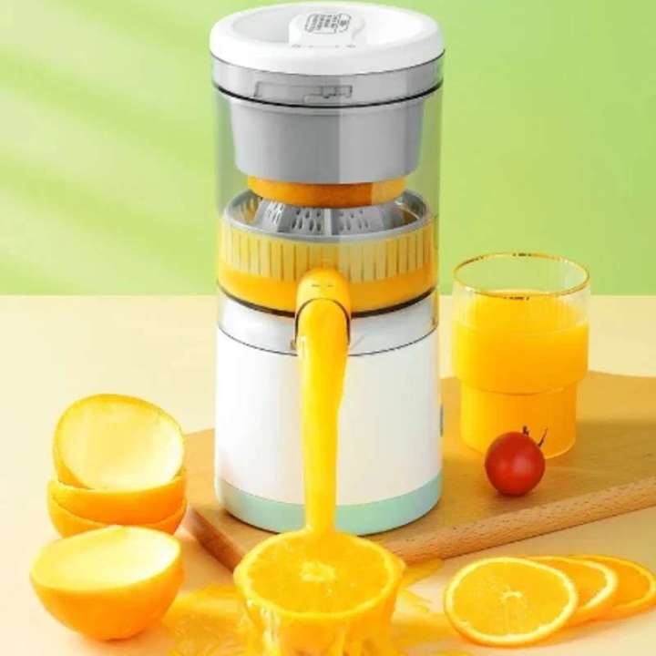 MOTORS Wireless Slow Juicer Automatic Orange Lemon Juicer USB Charging Juice Separator Portable Squeezer Pressure Juicer Lazada PH