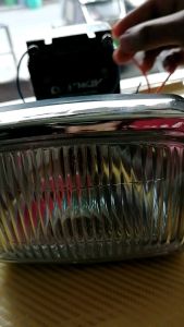 HEADLIGHT ASSEMBLY w/parklight for TMX155/RUSI TC125