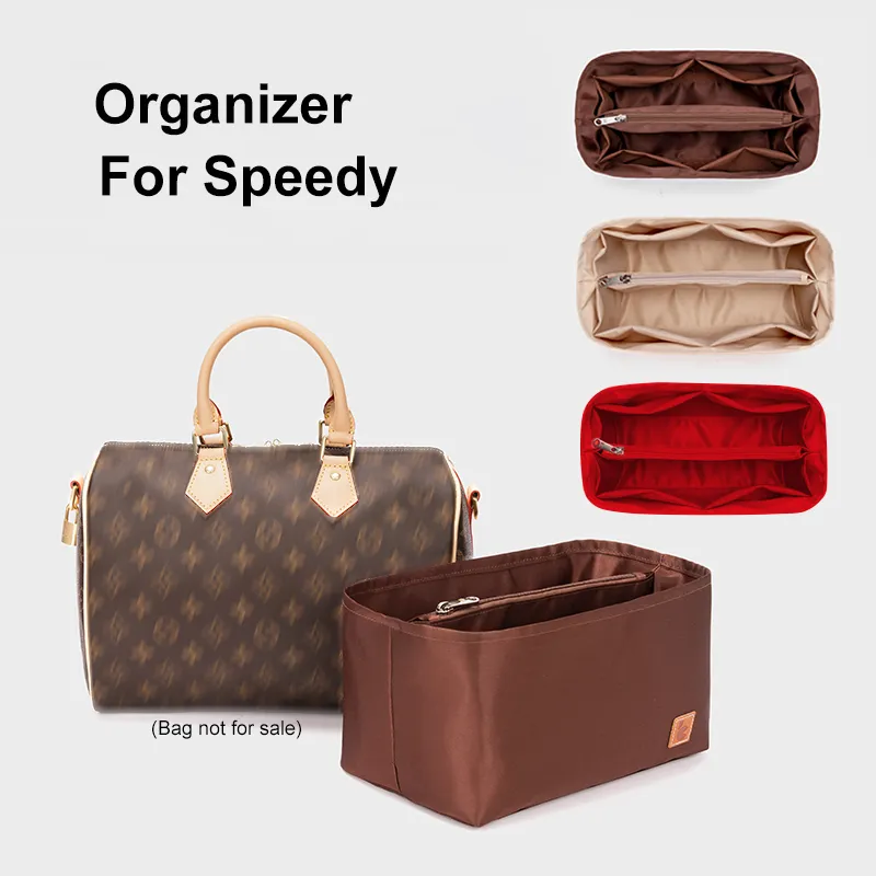 For LV-Speedy 16 20 25 30 35 Insert Bag Organizer Makeup