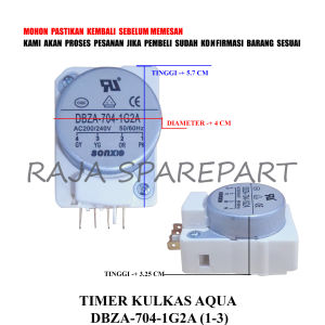 TT73 TIMER DEFROST KULKAS / TIMER KULKAS AQUA DBZA-704-1G2A (1-3)