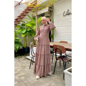 Ayesha Dress | Gamis Wanita Premium Ceruty Babydoll