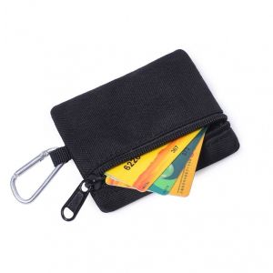 Zipper outdoor key bag military fan change storage small bag tactical belt pack storage bag accessory bag