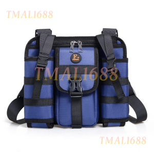 [✅SG Ready Stock] Multifunctional Tool Bag Umbrella Bag - Wearable Electrician Tool Pouch with Multiple Pockets Heavy Duty Tool Organizer for Work Repair Outdoor