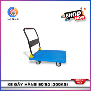 Xe đẩy hàng ván nhựa (Tải Trọng 300Kg) đảm bảo tin dùng chất lượng hàng uy tín giá rẻ cạnh tranh hỗ trợ lâu dài