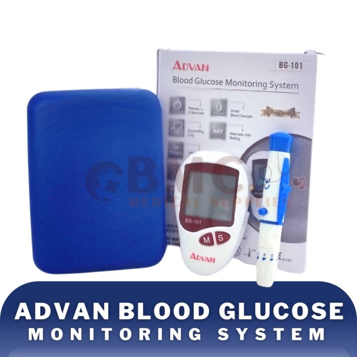 Advan Complete Blood Glucose Monitoring System Lazada PH