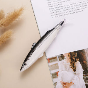 Fish Shape Ballpoint Pens 0.5mm Black Ink Gel Pens Smooth Writing Roller Ball Pens Kids Gifts Student Stationery School Office Supplies
