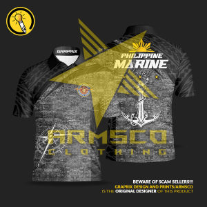 Philippine Marine Corps V5 Polo Shirt Full Sublimation