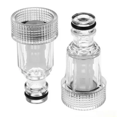 Khớp nối nhanh máy rửa xe có lọc rác cúc nối nhanh- Bảo vệ máy rửa xe Cút Lọc Nước Đầu Lọc Nước Máy Rửa Xe Mini Bằng Nhựa Nối Nhanh Đầu Vào Máy Xịt Rửa Xe Áp Lực Cao- Cửa Hàng Nam